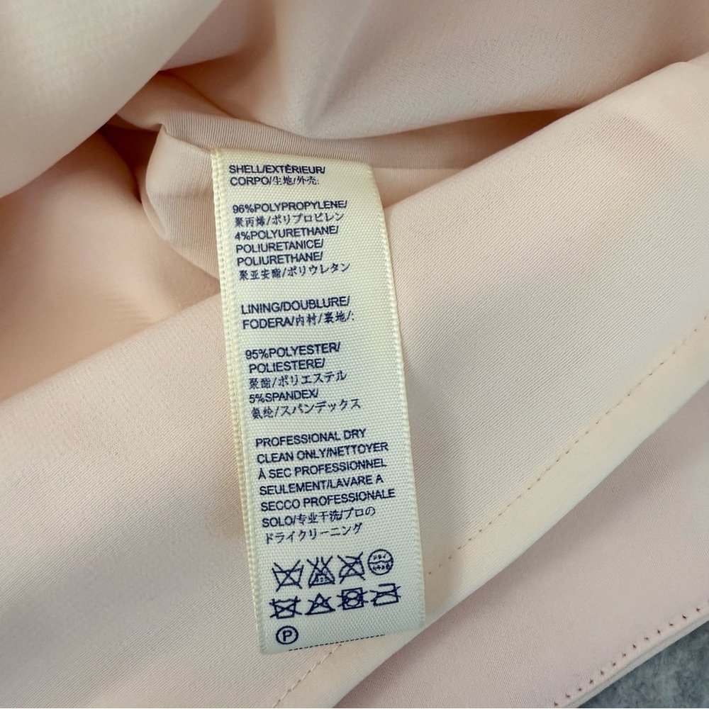Rebecca Minkoff Pale Blush Pink "Silva" Dress W/ Tie, Size 4 - Picture 12 of 16